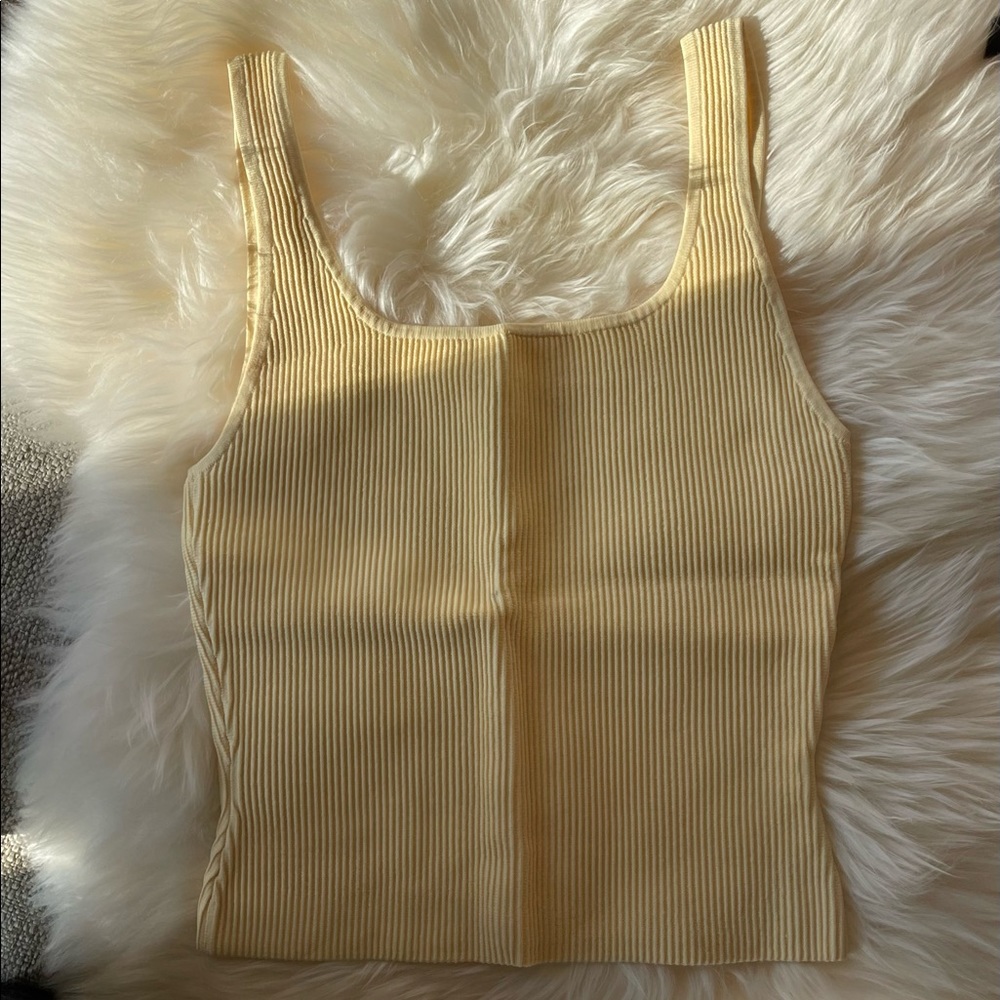 Babaton rib knit tank